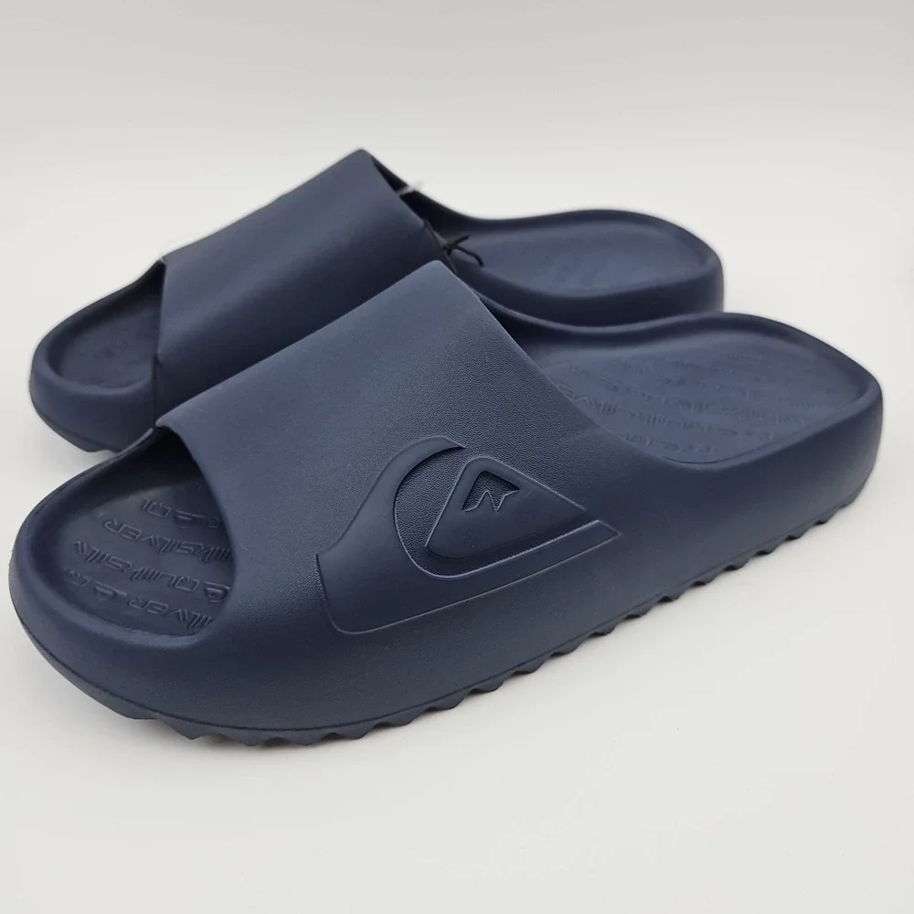 Quiksilver Men's Size 12 Slides Blue‎ Cloudbreak Cloud Break Sandals Shoes New